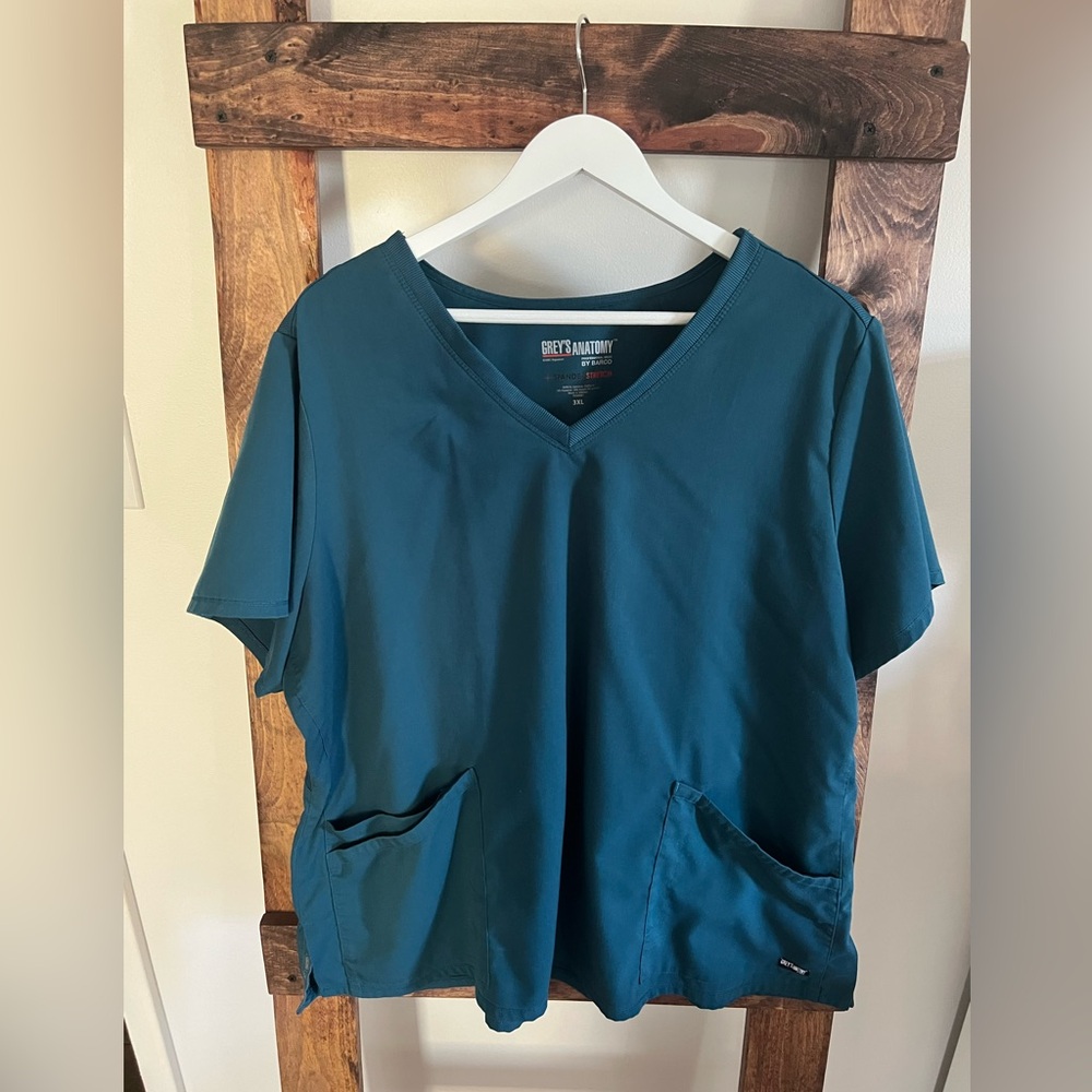 Greys Anatomy Barco Stretch Scrub Top